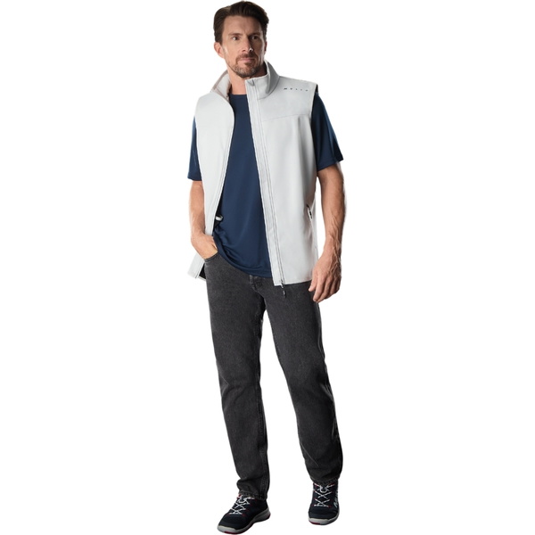 2025 Musto Evo Crew Softshell Vest 84167 - Platinum